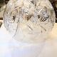 Vintage Bohemian crystal large vase