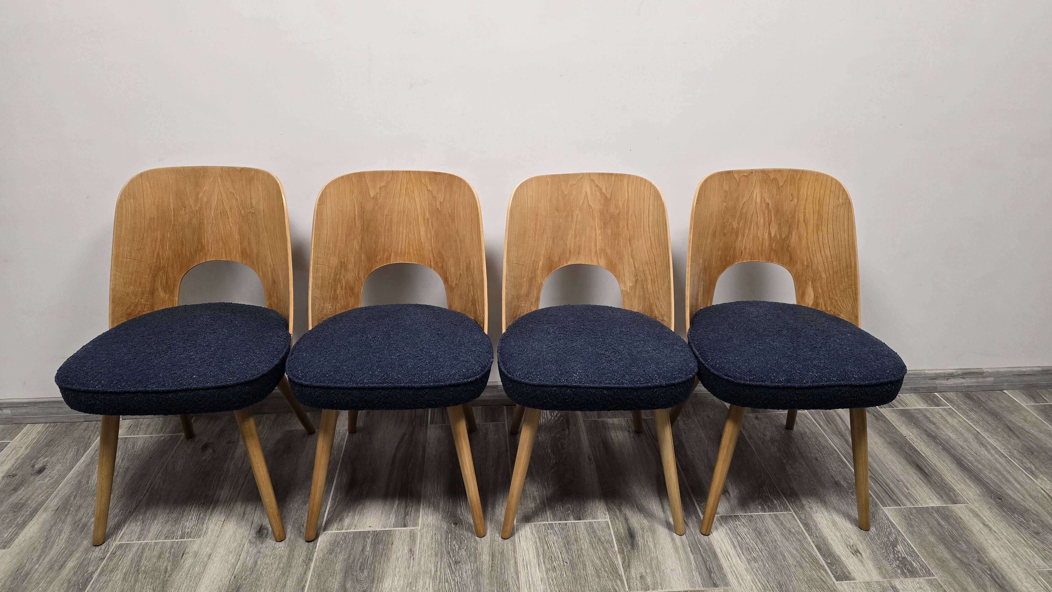 Dining Chairs by Oswald Haerdtl, 1950s, Set of 4