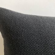 Nearby wool matt cushion Kvadrat black