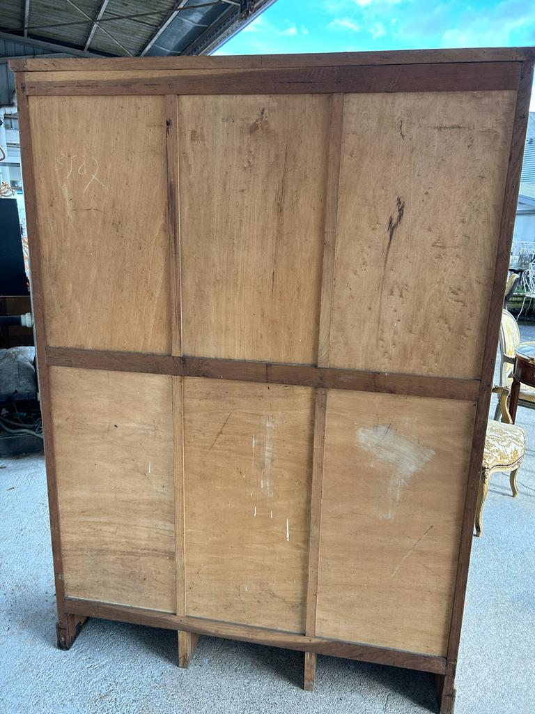 Triple oak curtain binder early xxth curtain Scholz Star Paris