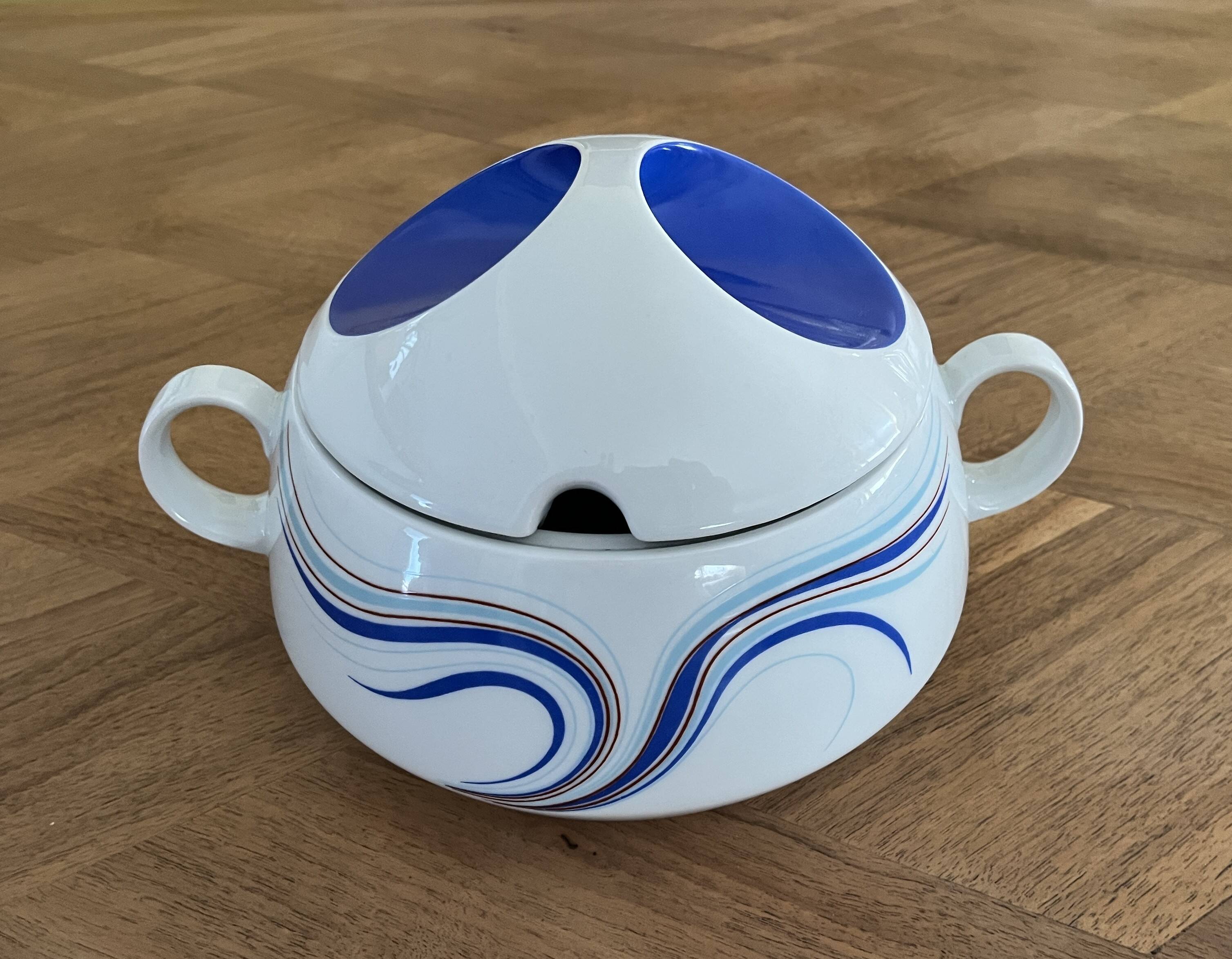 Vintage porcelain soup tureen