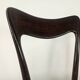 Six Art Decò chairs attributed to Carlo Rava, 1950s