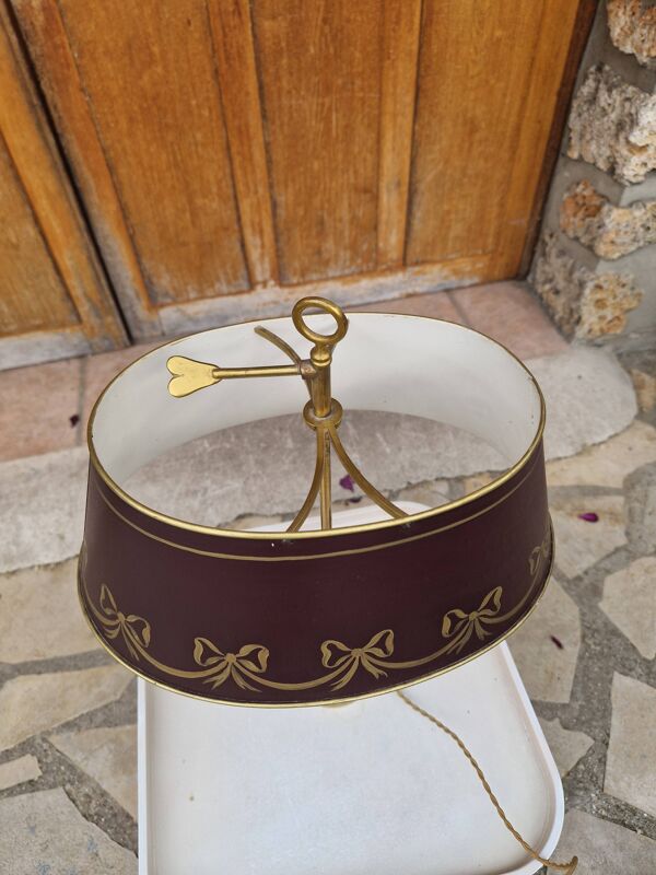 Lampe bouillotte en bronze