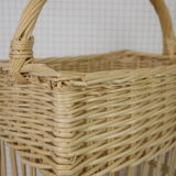 Mini bar in rattan and wicker