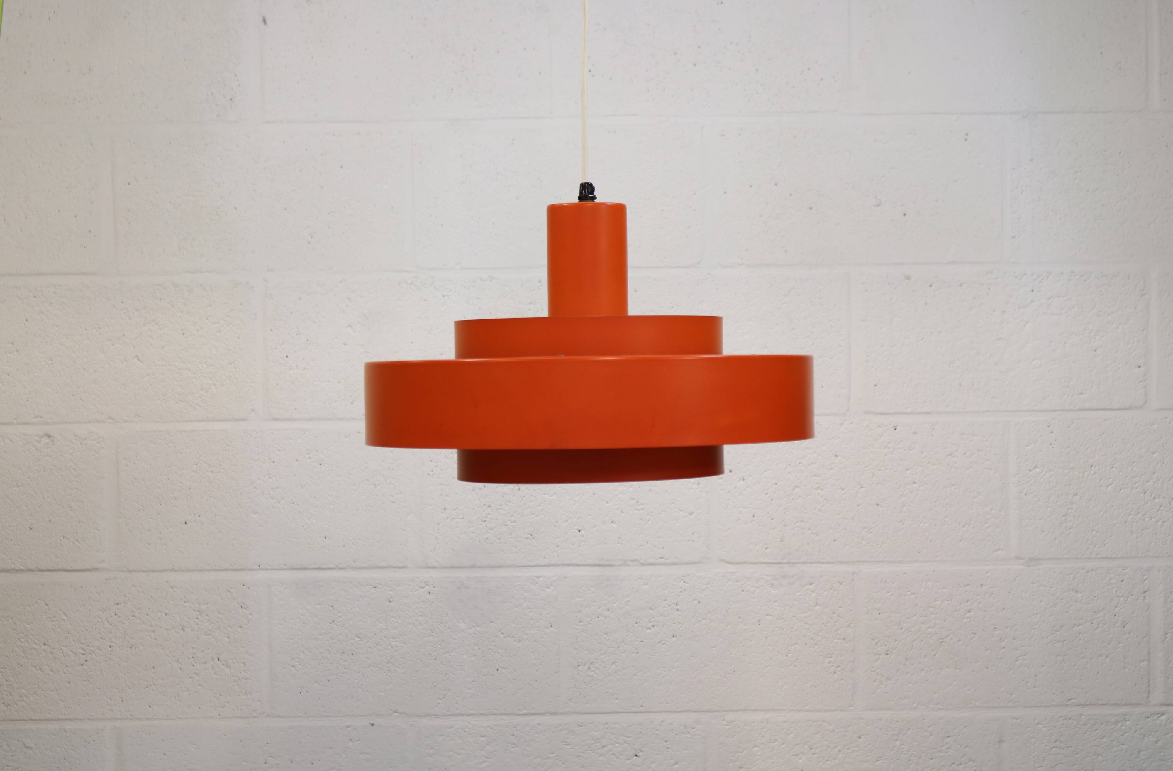 Mid-century modern hanging lamp by Jo Hammerborg - Fog & Morup - model Equ