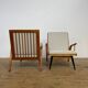 Set of two mid century easy chairs