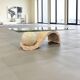 Vintage Magnussen Ponte Stone Coffee Table