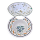 Two earthenware beard dishes – Moustiers and East of France