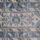 Tapis bleu turc Oushak 110 x 181 cm
