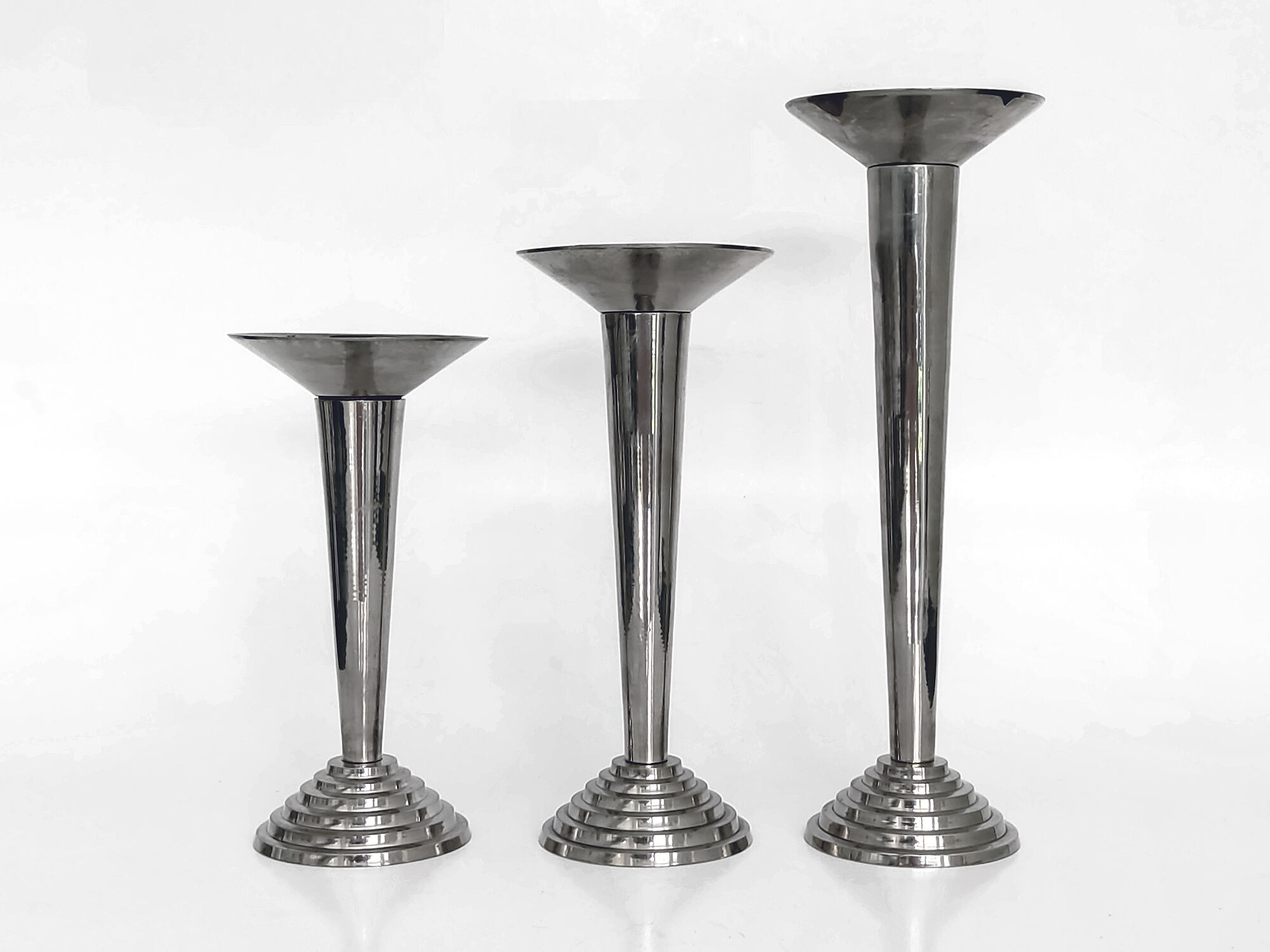 candlestick set Art Deco Bauhaus era