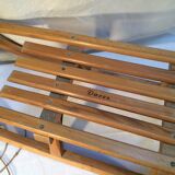 Davos vintage sled in solid beech - 60s/70s