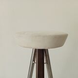 Vintage tripod top stool 60s/70s
