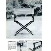 McGuire Bamboo Leather Director Chair Vintage 1950s