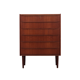 Commode en teck, design danois, années 60, production: Danemark