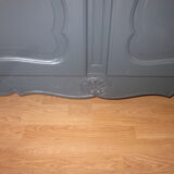 Old anthracite grey cabinet