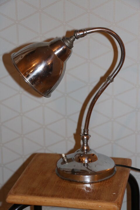 Chrome lamp circa 1930