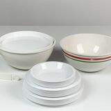 Italian complete picnic set by Carlo Viglino for Guzzini, 1960s