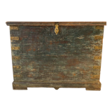 Old Indian wooden chest