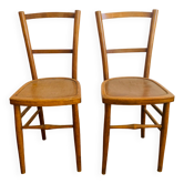 Pair of bistro chairs