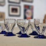 Set of 8 digestif glasses