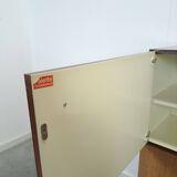 Palissander fineer Palette Möbel kast met 4 vakken en ronde grepen