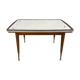 Vintage table with dining room or living room system formica extensions 1960