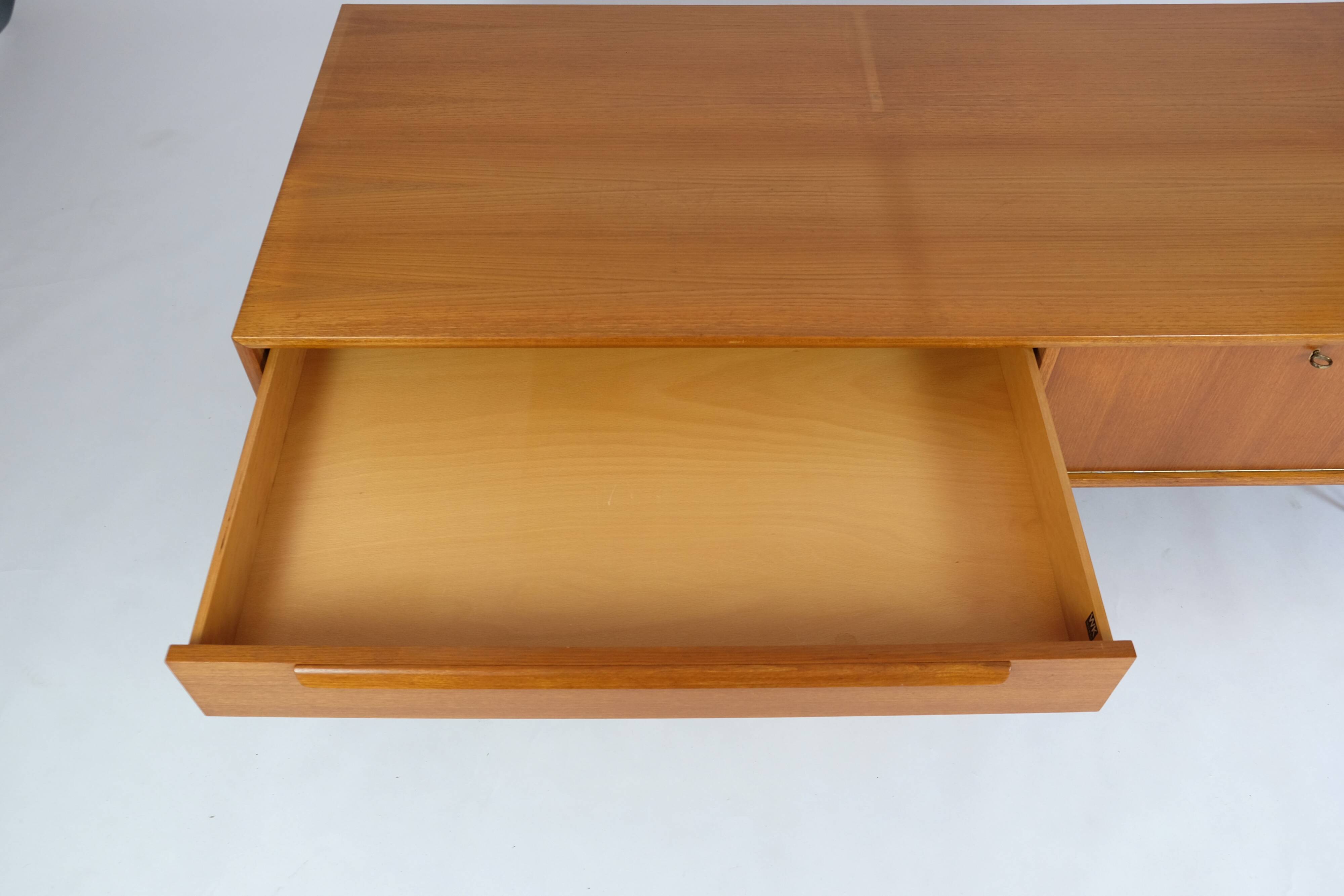 Mid-Century Teak HiFi Lowboard by WK Möbel - 1960s