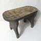 old small vintage wooden bench