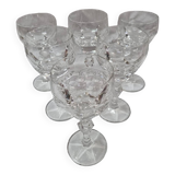 6 verres en cristal Villeroy & Boch