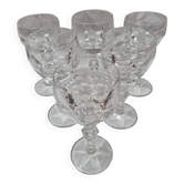 6 Villeroy & Boch crystal glasses