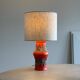 Unique West Germany ceramic lamp by Bhöhr