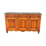 Sideboard three doors in 18th century cherry