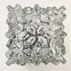 Glass and bakelite ceiling lamp