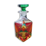 RCR Crystal Perfume Bottle Colorful Cloisonné Décor
