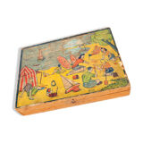 Set of 35 cubic wooden by MFR