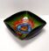 Black and Green Ceramic Vide Poche by Giovanni Poggi for San Giorgio