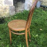 Thonet cane bistro chair