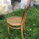 Thonet cane bistro chair