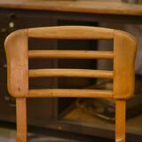 Ensemble de 6 chaises Pierre Cruège 1950’s