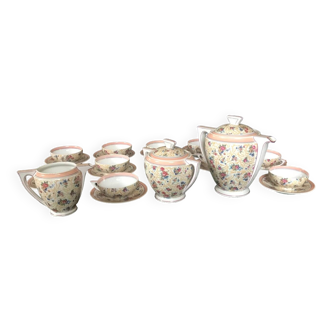 Louroux Foecy porcelain tea set