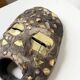 Ancient African mask Luba wood and shell
