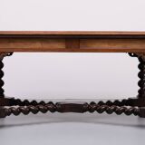 Table d'écriture ou de hall coloniale hollandaise du début du 19e siècle