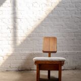 Chaise ergonomique pour genoux en pin Douglas massif par Serena