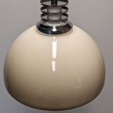 Harvey Guzzini Space Age dlg adjustable pendant lamp circa 1970