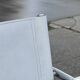 Set of 4 dining chairs in white, S34 Mart Stam/Marcel Breuer style Italy