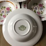 Vintage hollow plates in land of fire spanish manufacture pontesa