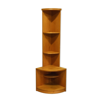 Corner - 70s teak corner shelf