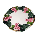 Vine decorated wall plate