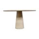 Travertine table 1960s