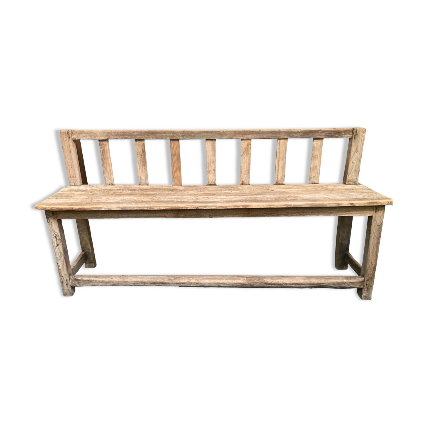Wooden bench